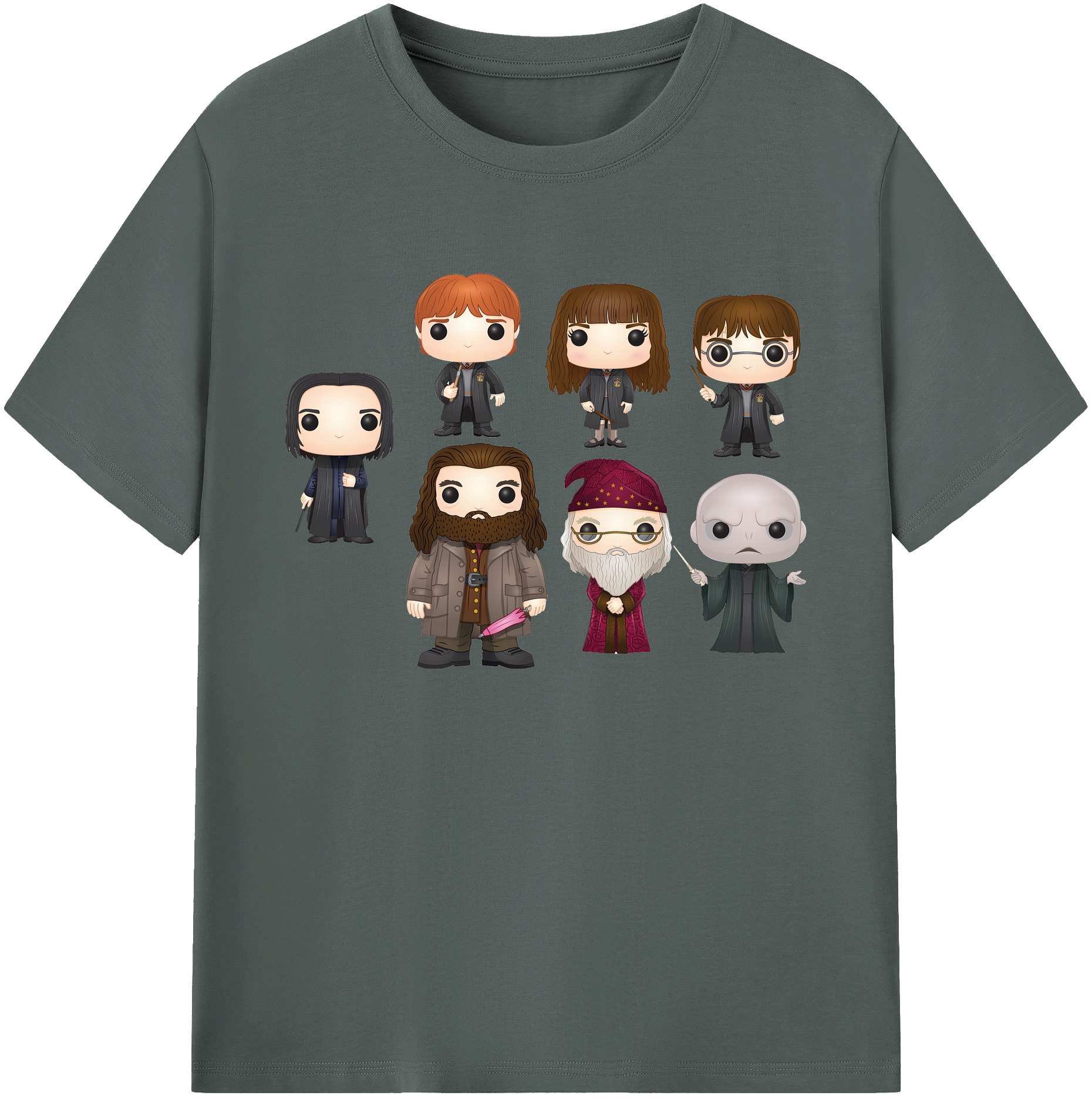 （画像用） Harry Potter ハリー・ポッターシリーズ 綿100％ メンズ半袖Tシャツ｜肌触りやわらか＆通気性
